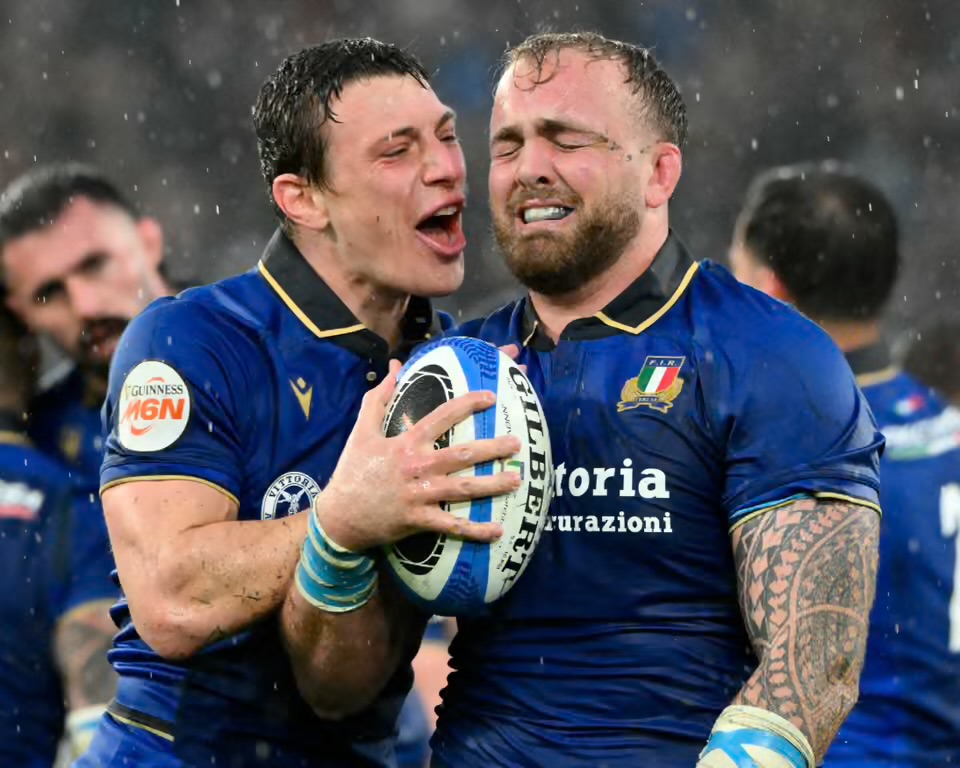 Italia sacó chapa y venció a Escocia en el debut del Six Nations